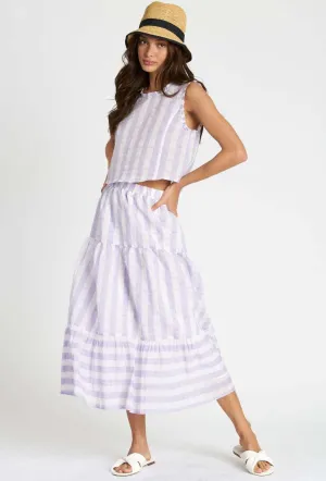 Aviana Top and Skirt Set