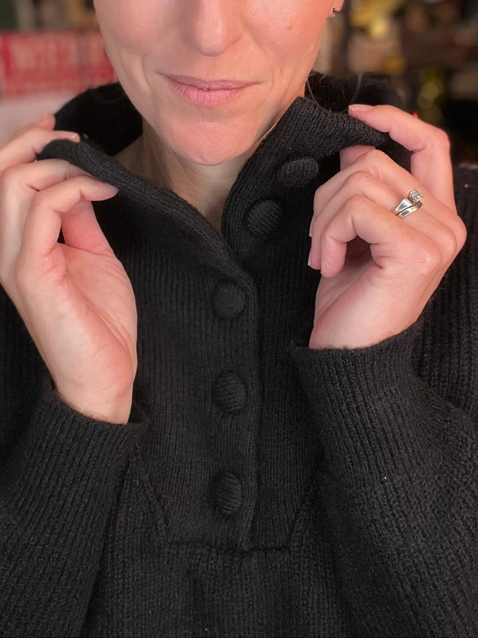 Black Bougie Sweater