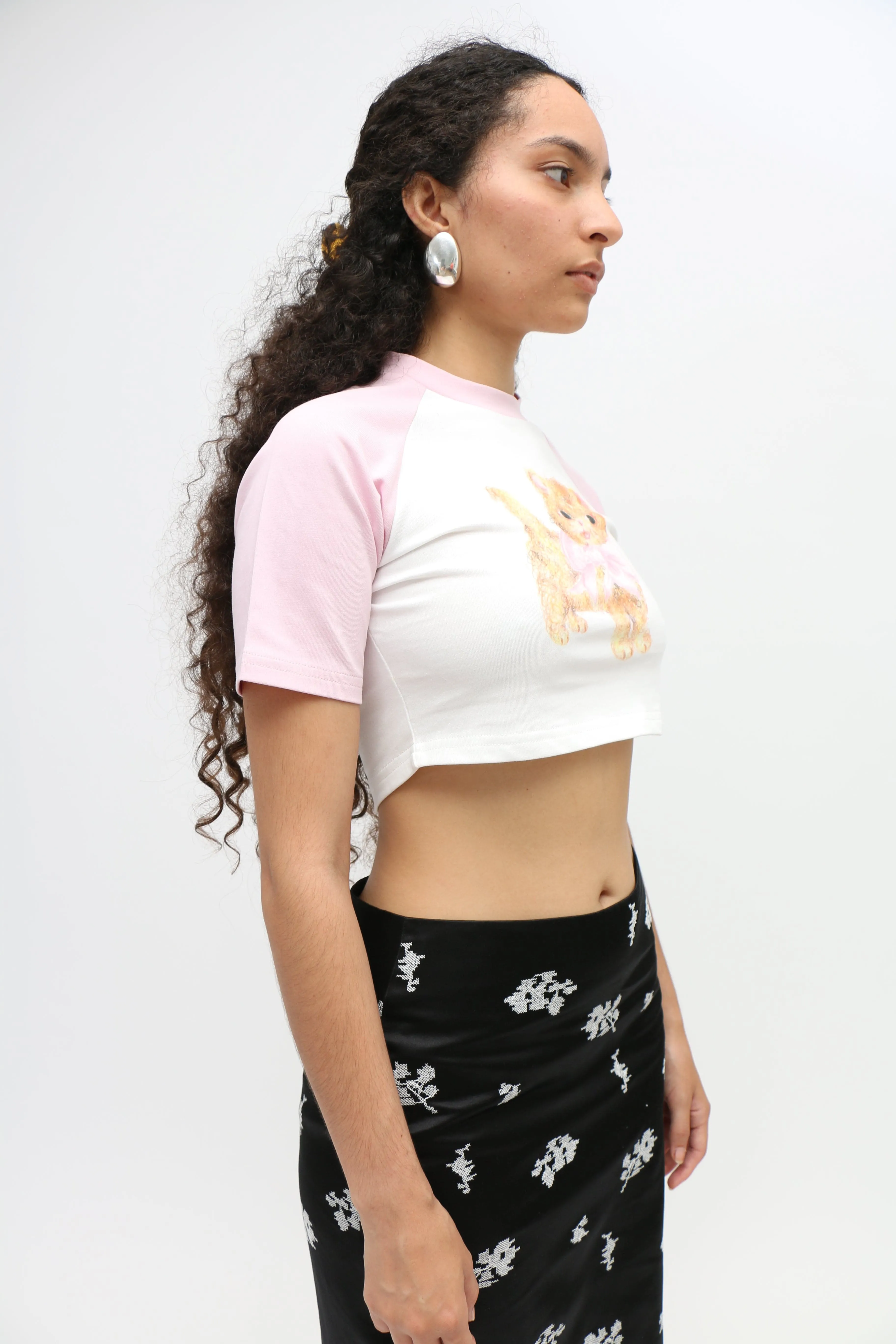 Cat Raglan Tee