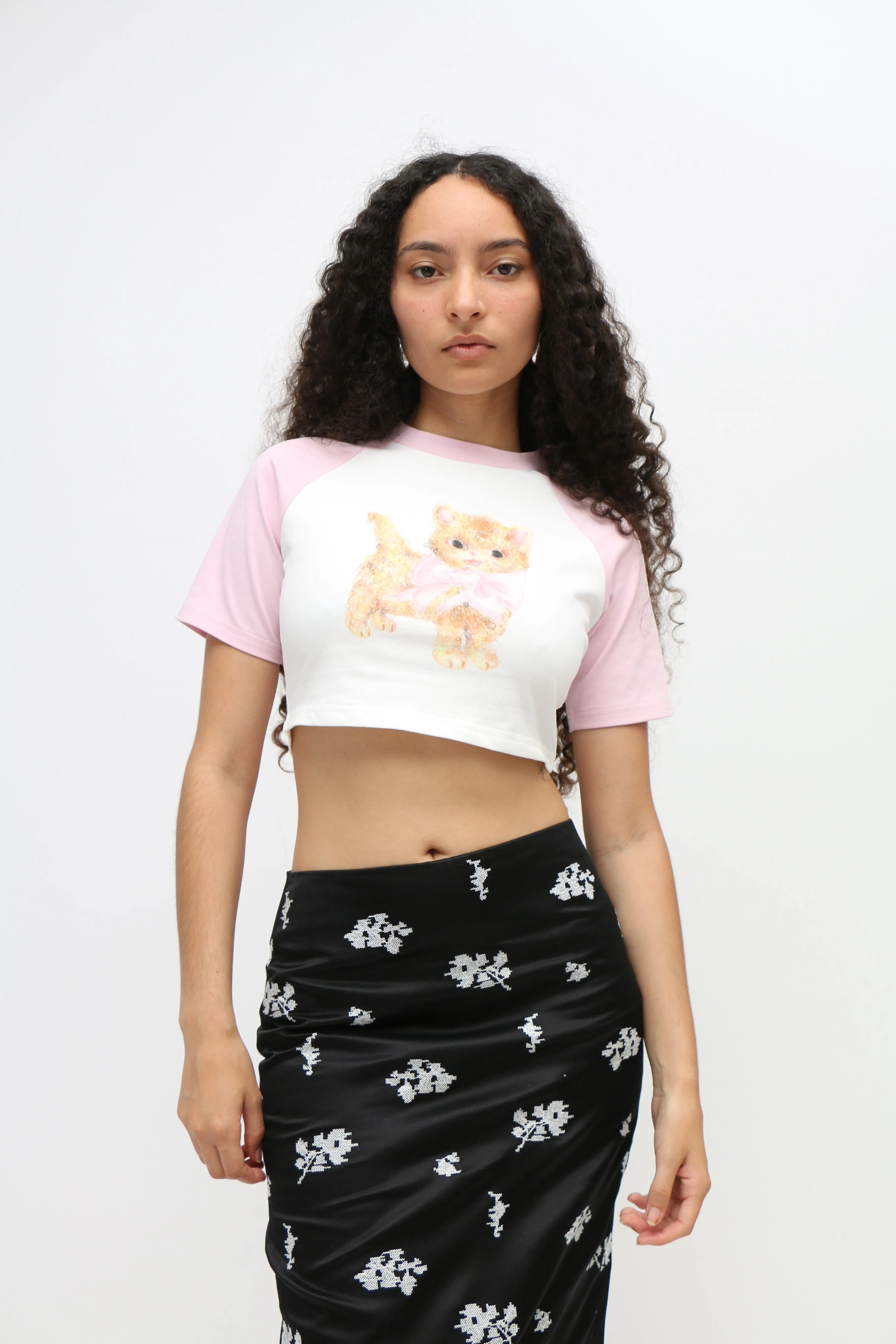 Cat Raglan Tee
