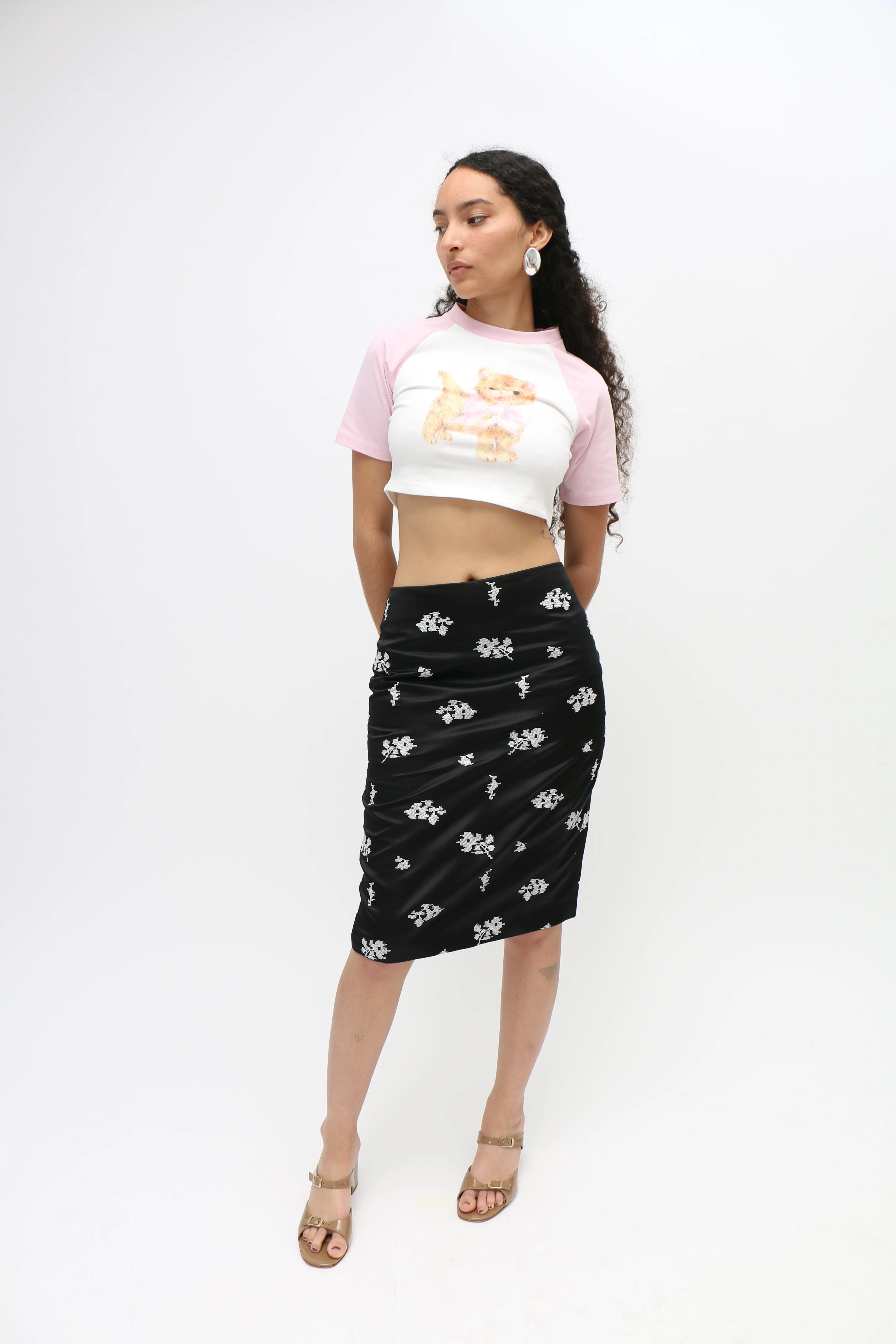 Cat Raglan Tee