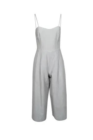 Club Monaco - Light Blue Sleeveless Wide Leg Jumpsuit Sz 0