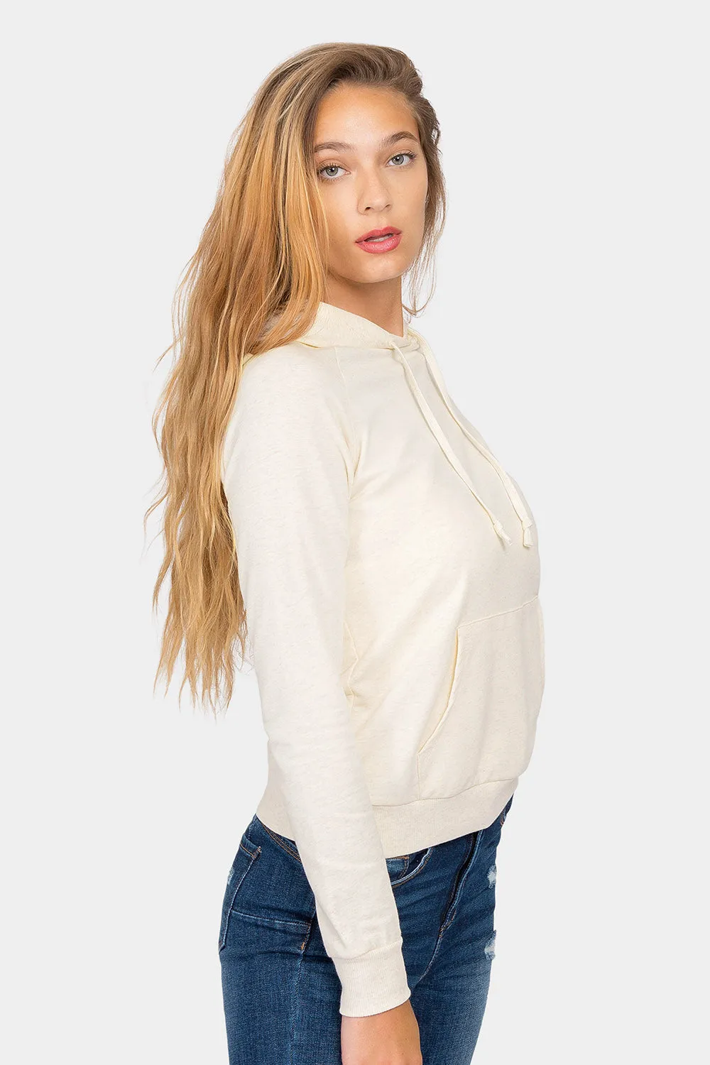 Essential French Terry Long Sleeve Hoodie
