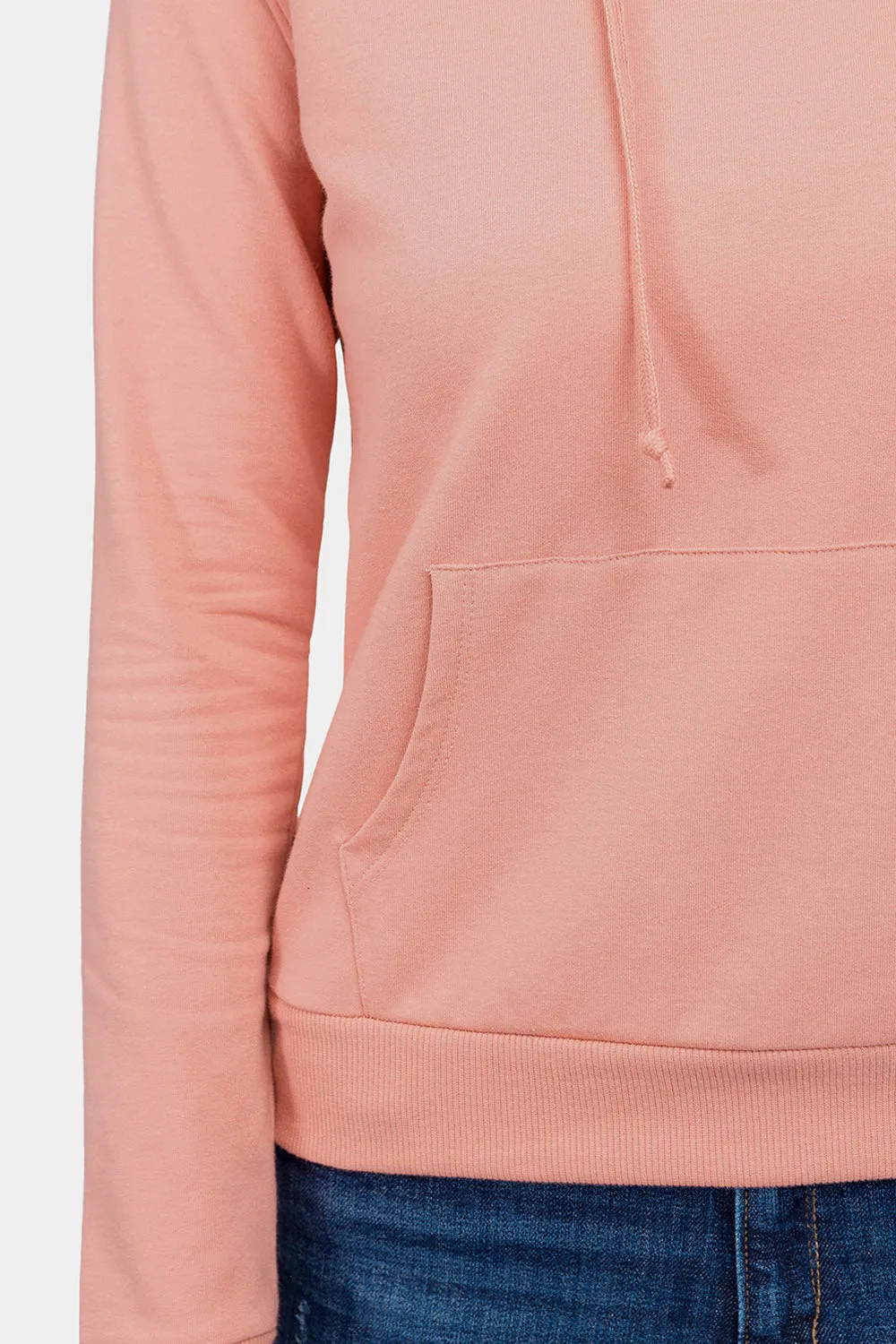 Essential French Terry Long Sleeve Hoodie
