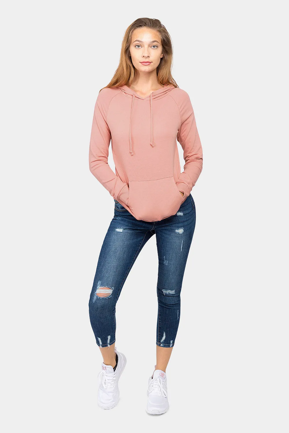 Essential French Terry Long Sleeve Hoodie