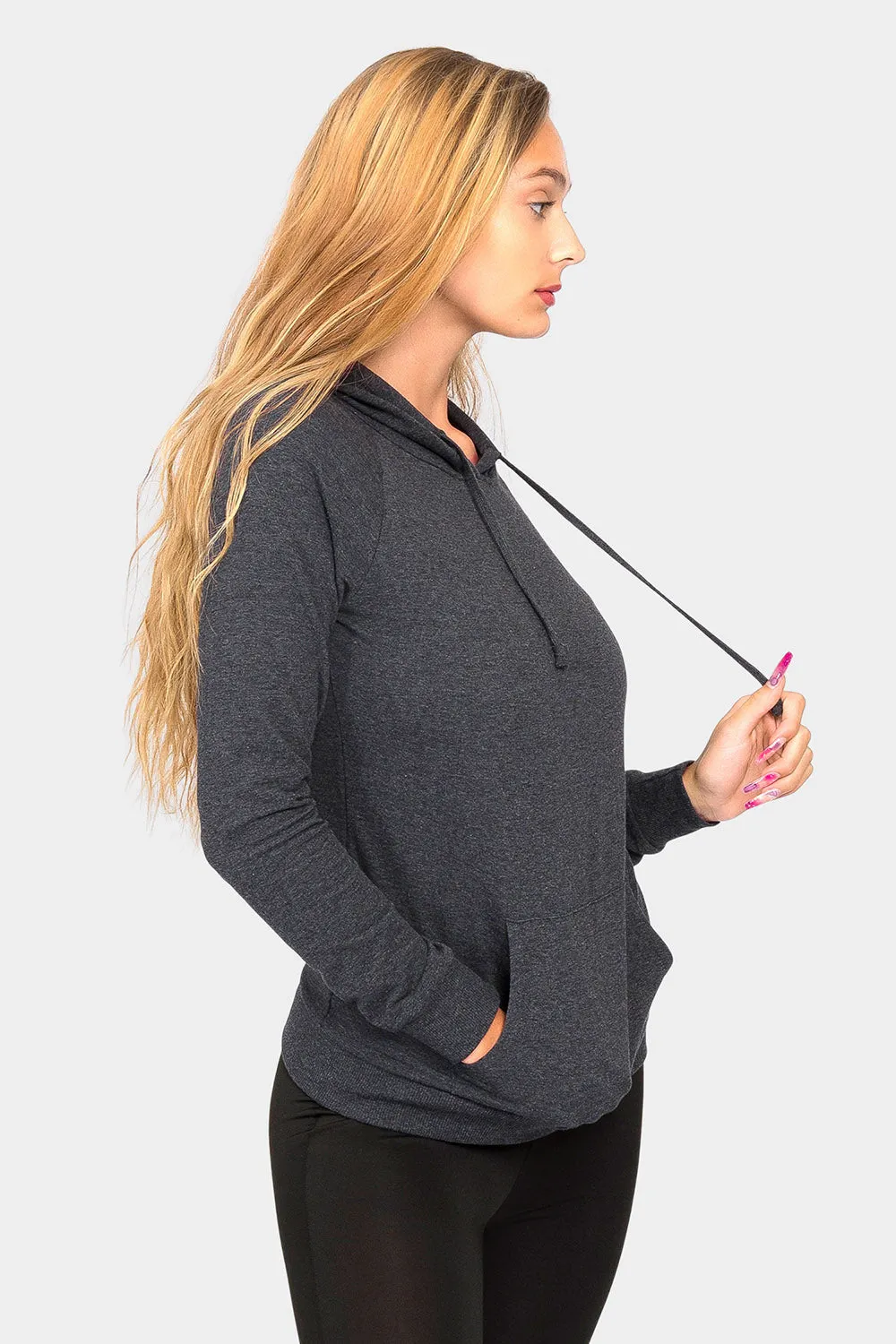 Essential French Terry Long Sleeve Hoodie