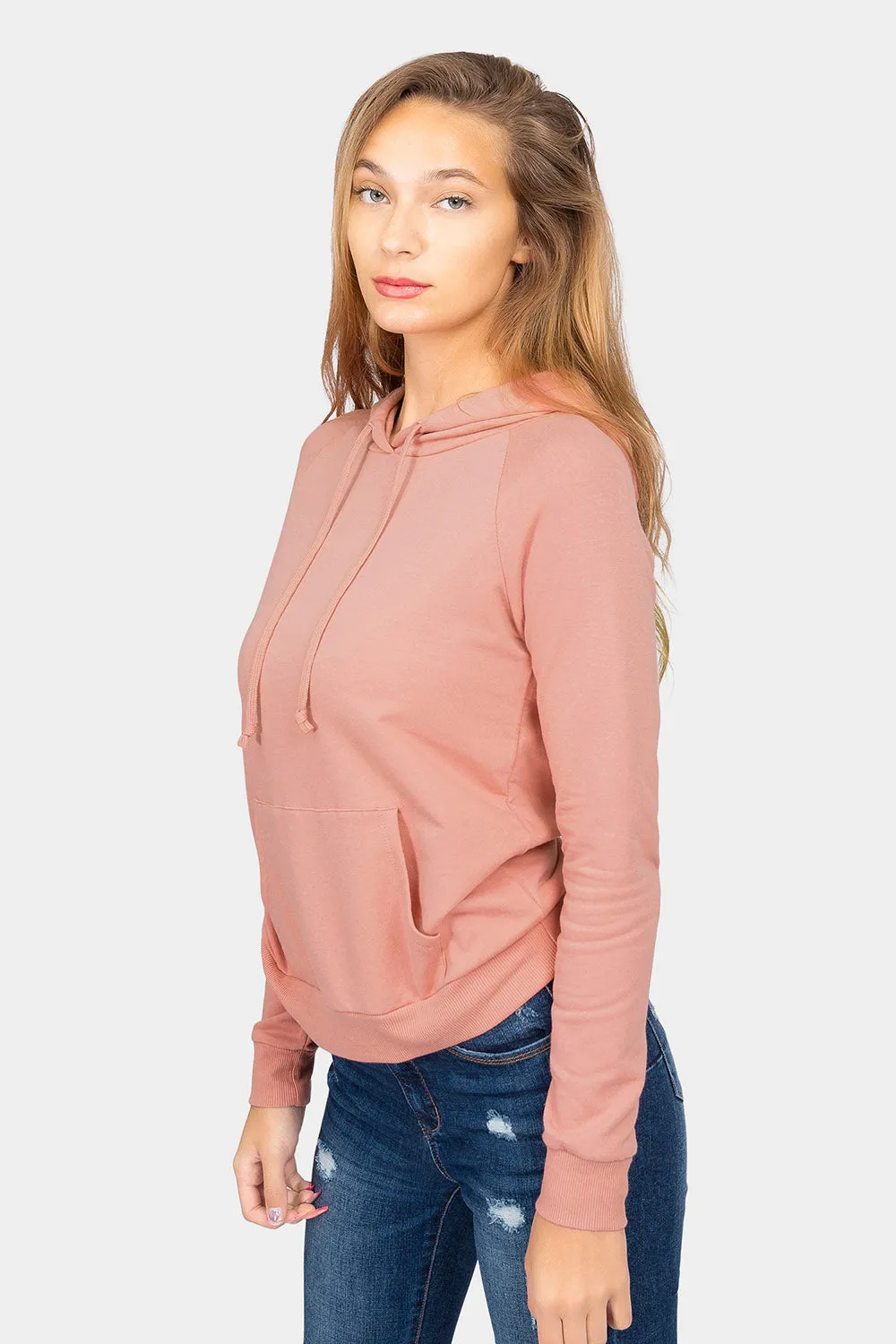 Essential French Terry Long Sleeve Hoodie