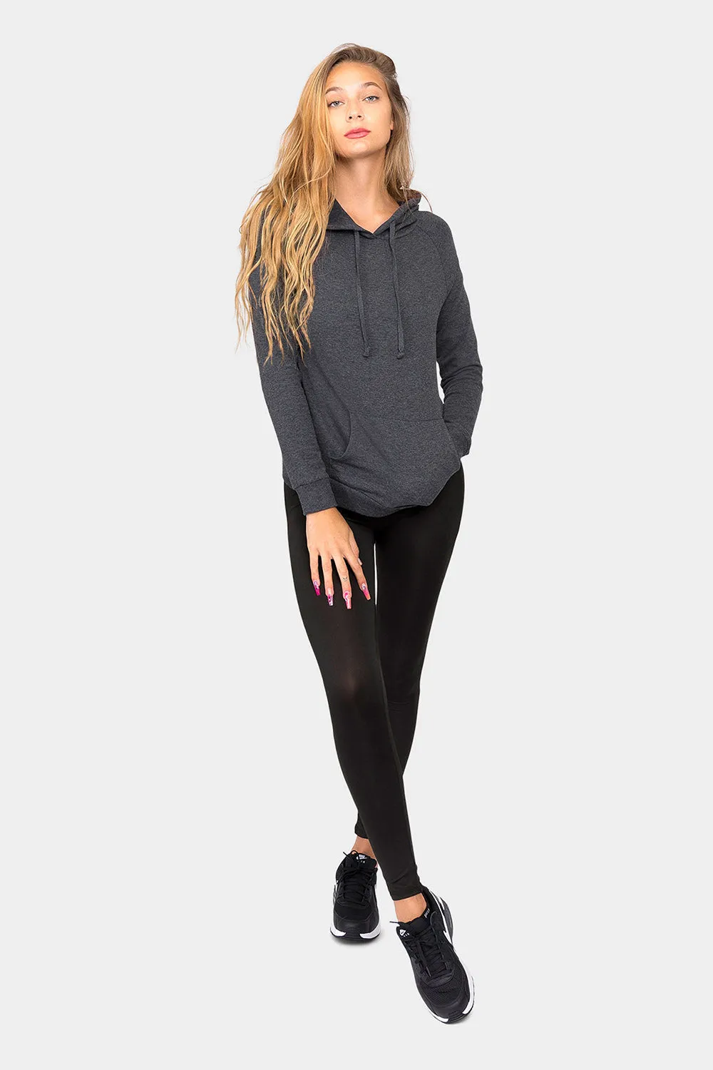 Essential French Terry Long Sleeve Hoodie
