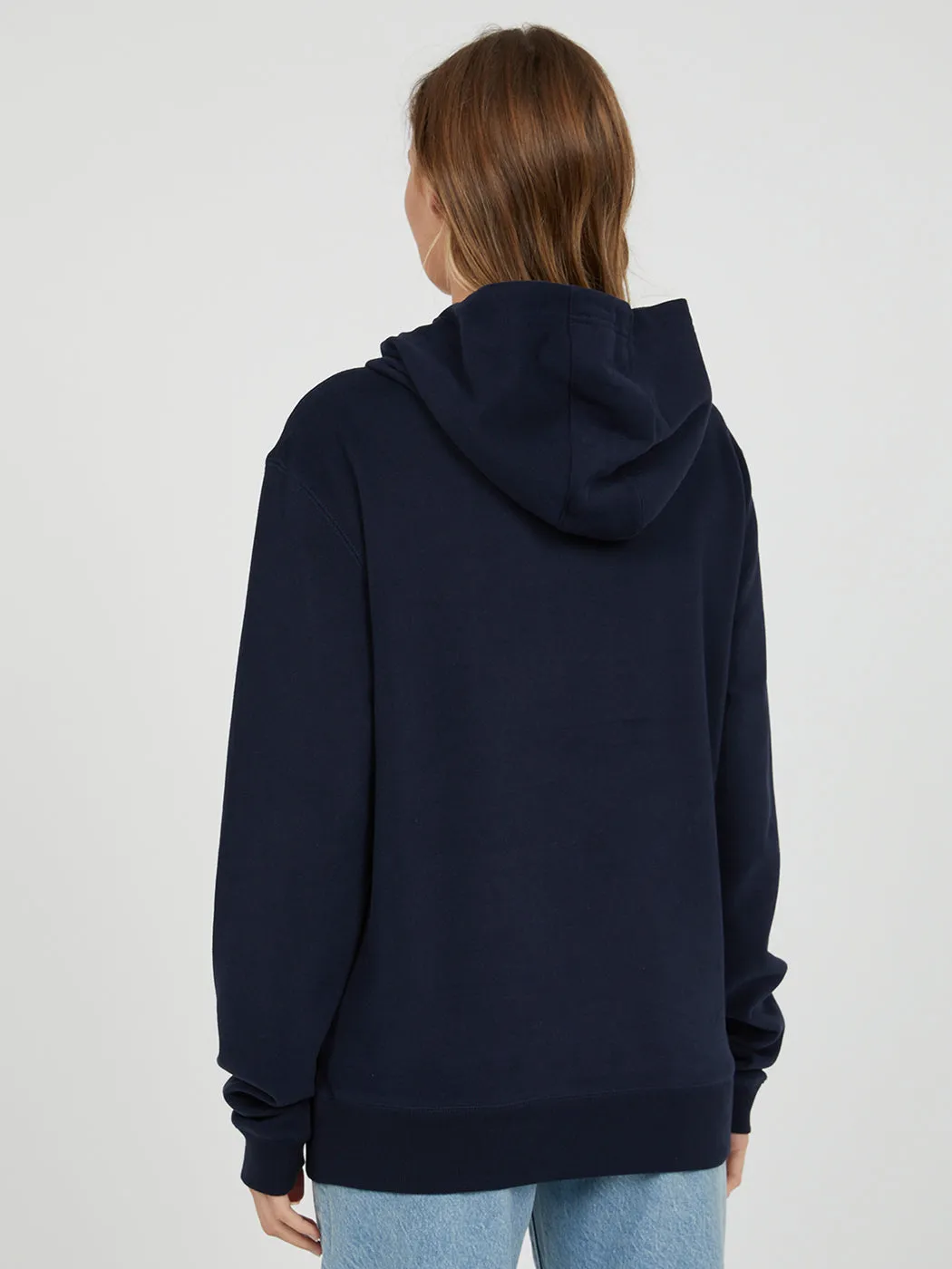 Essential Organic Cotton Hood - Navy (Unisex)
