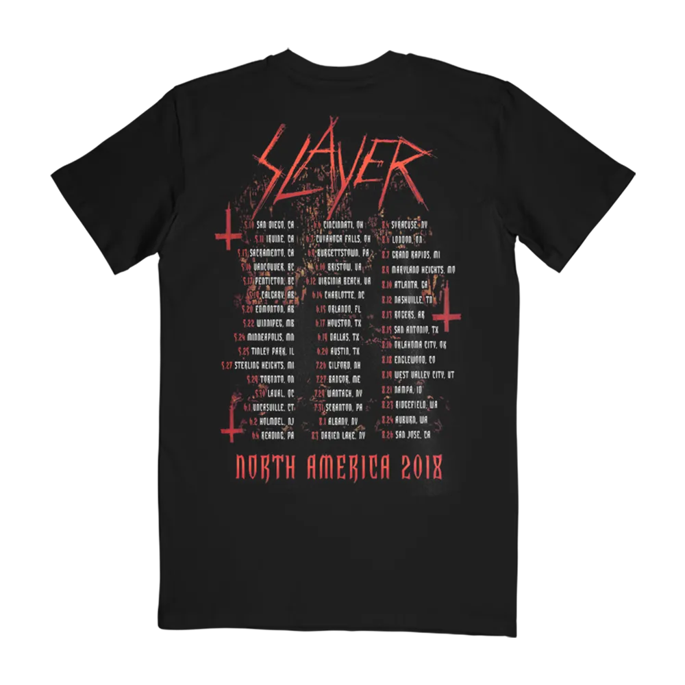 Hell Throne North American '17 Tour Tee