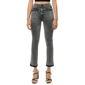 High Rise Super Skinny Jeans - Midnight Black