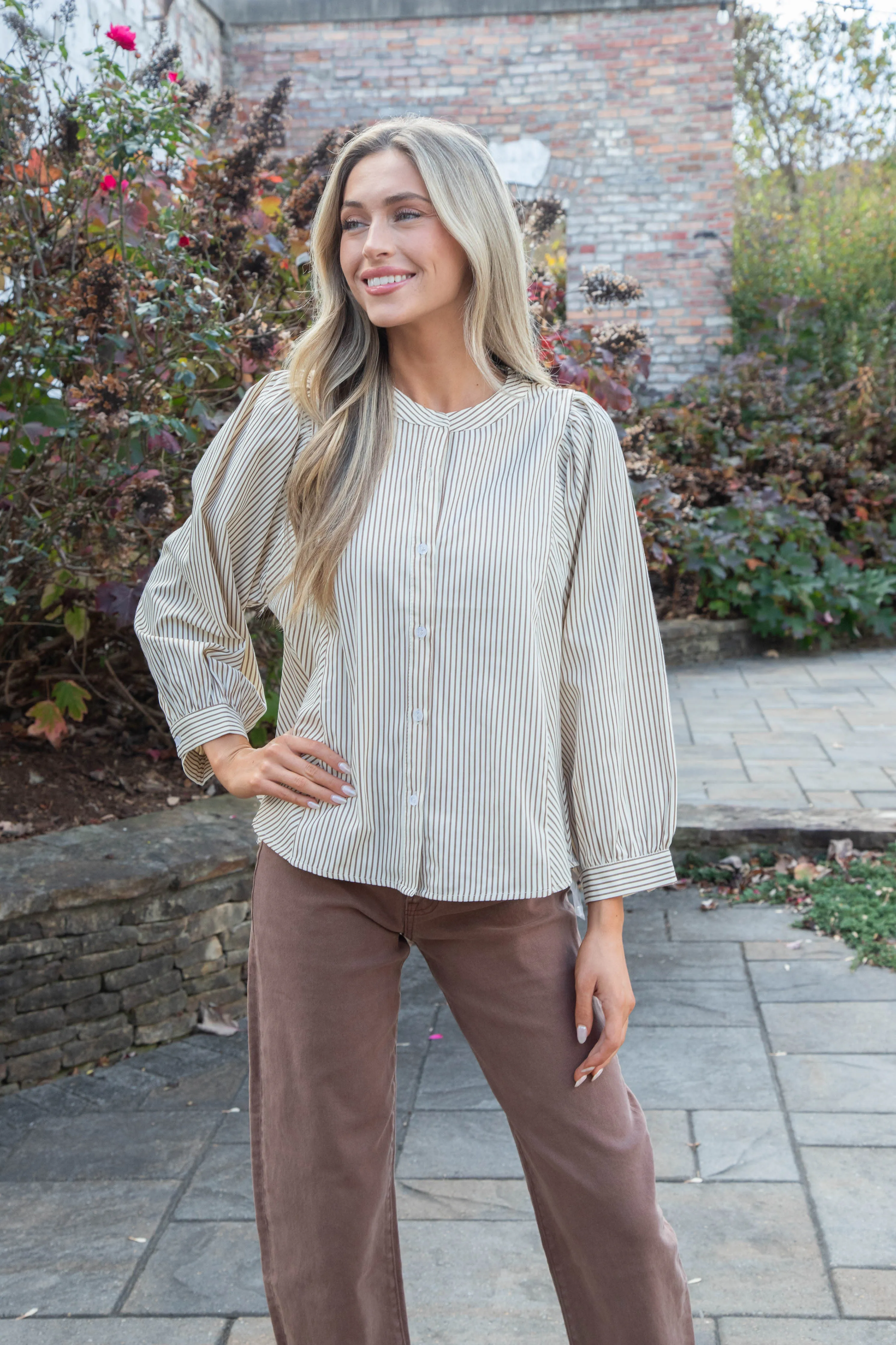 Kate Super High Rise Barrel Jeans, Brown