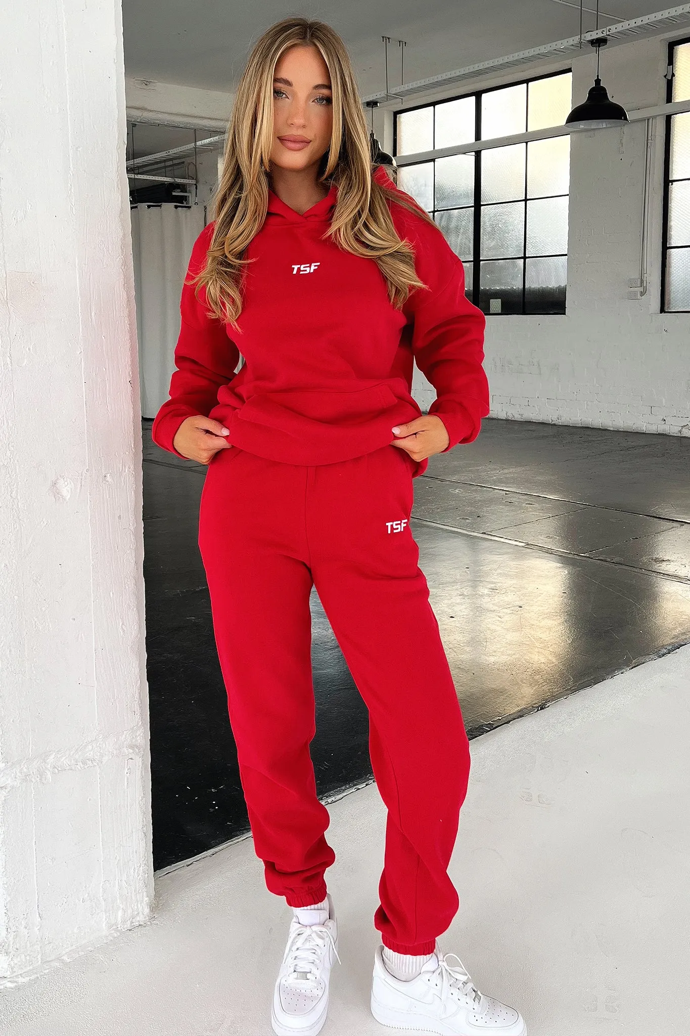 Kaztek Hoodie - Red