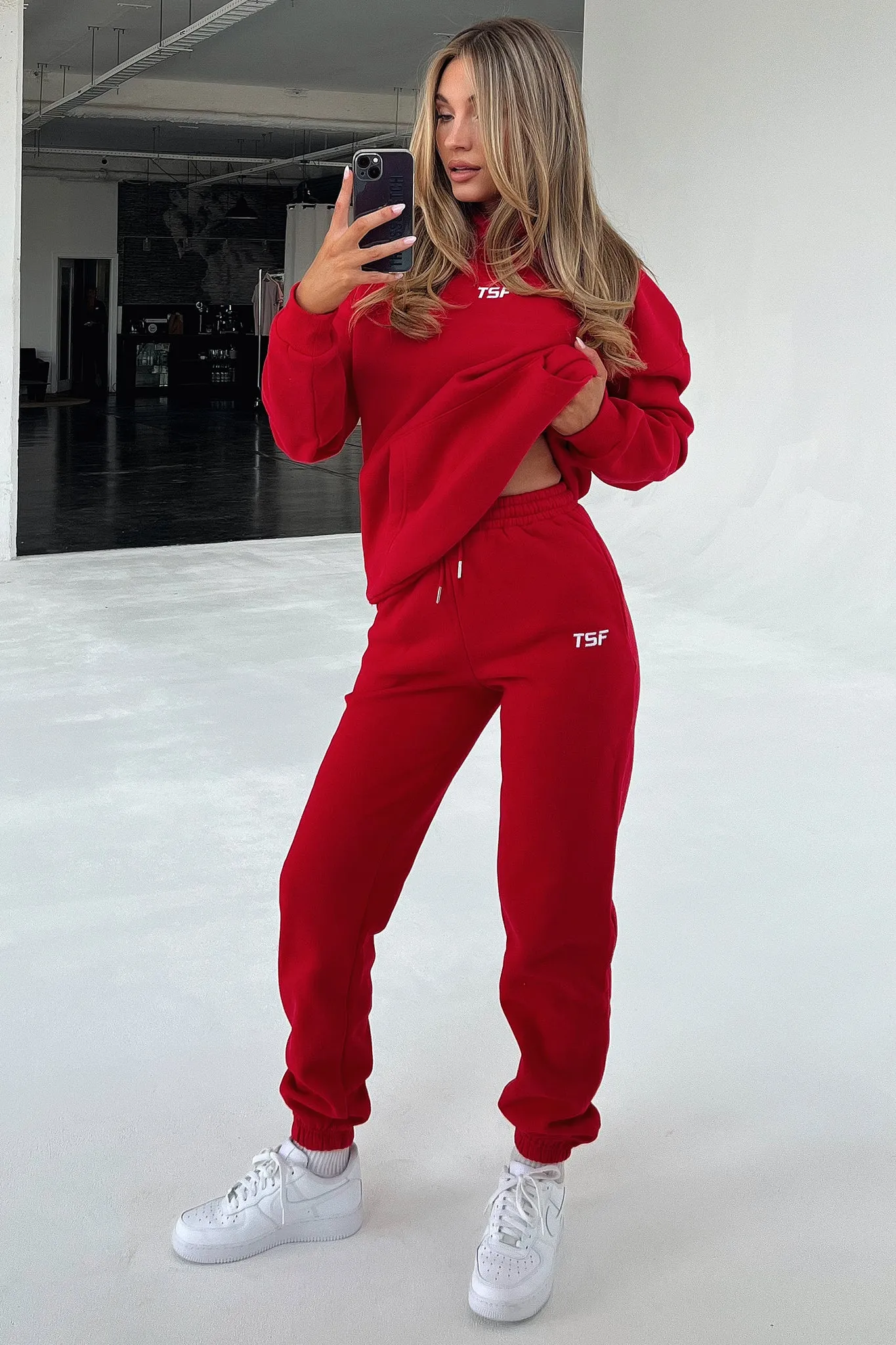 Kaztek Hoodie - Red