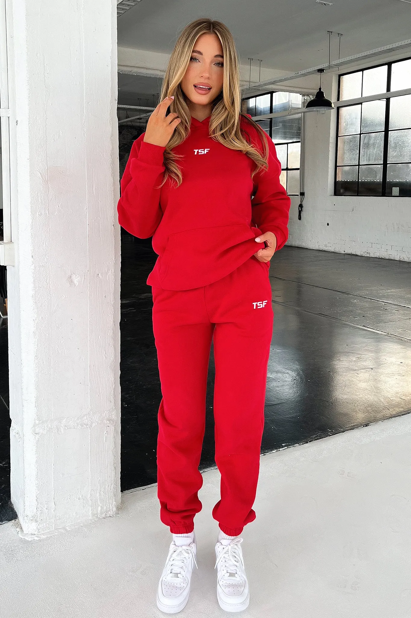 Kaztek Hoodie - Red