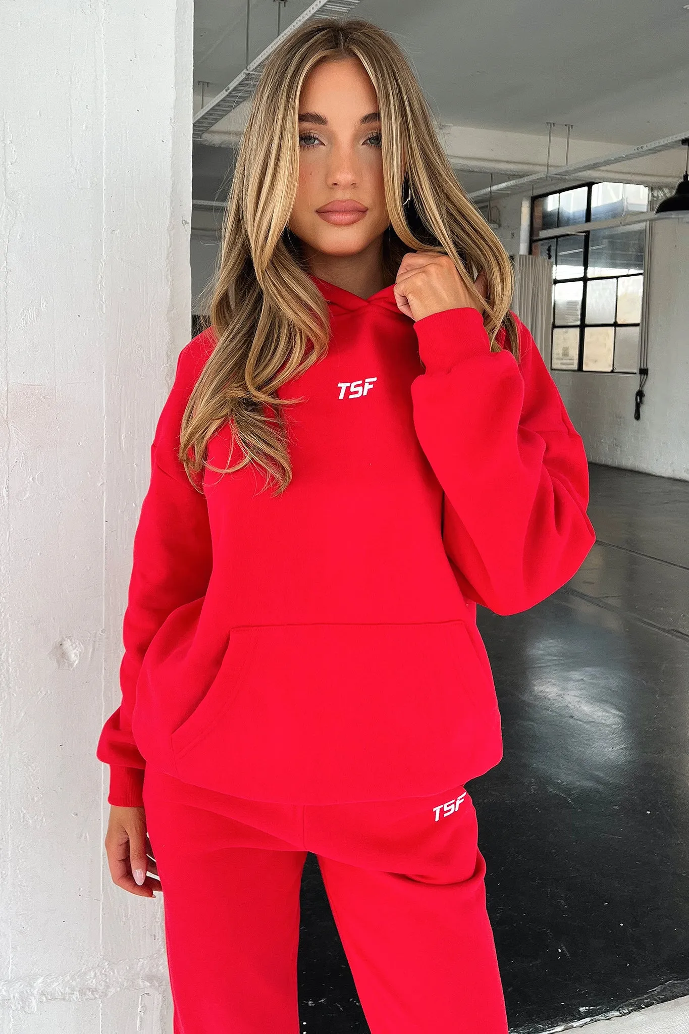 Kaztek Hoodie - Red