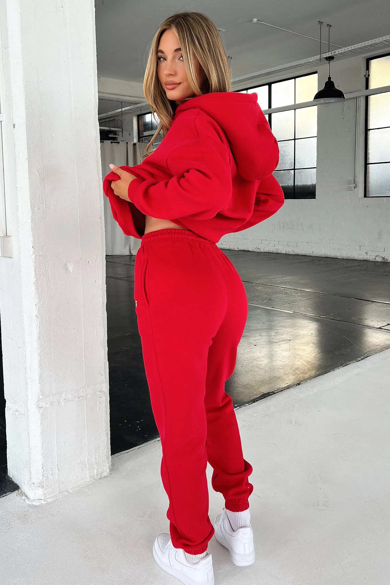 Kaztek Hoodie - Red