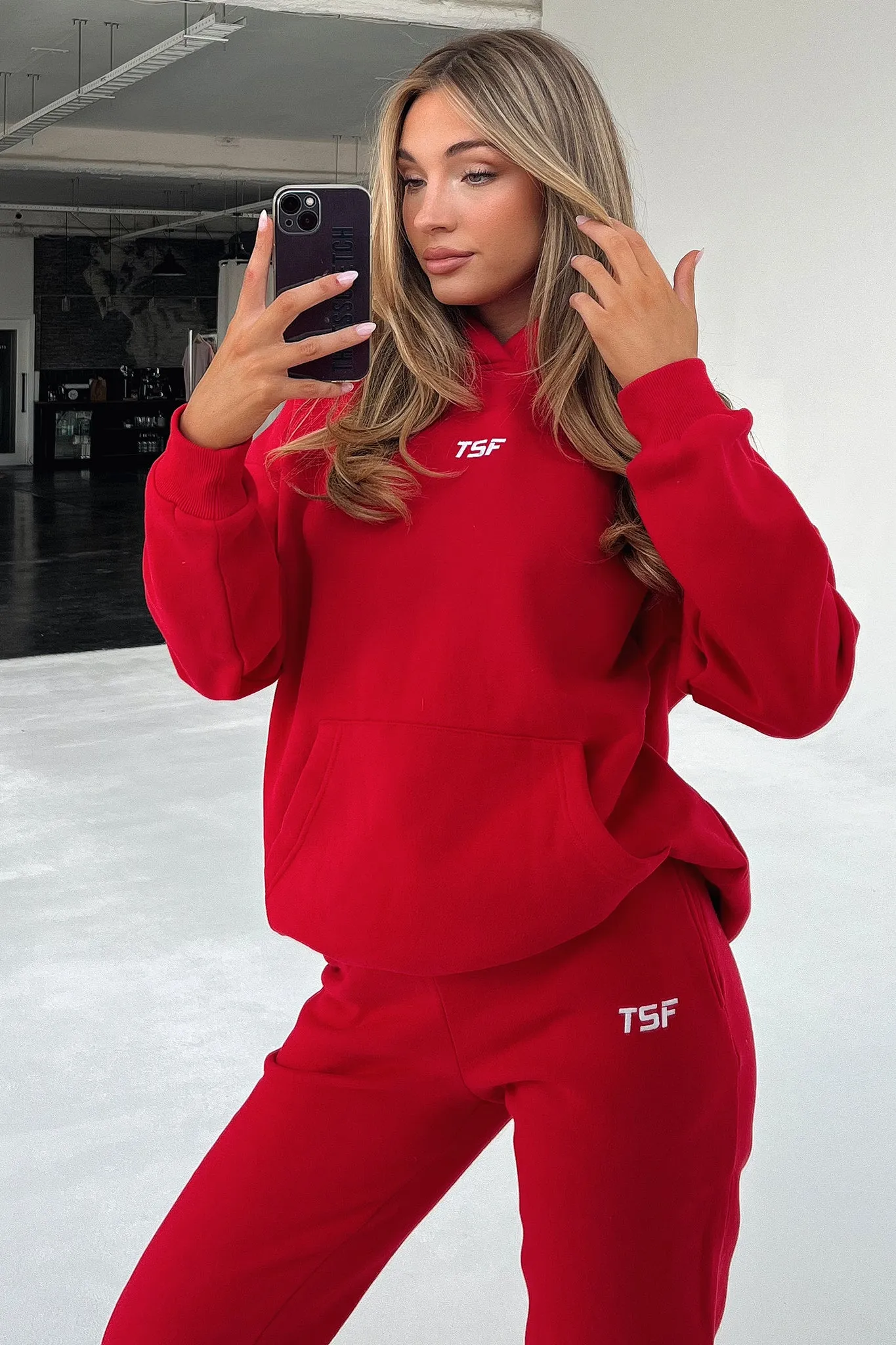 Kaztek Hoodie - Red