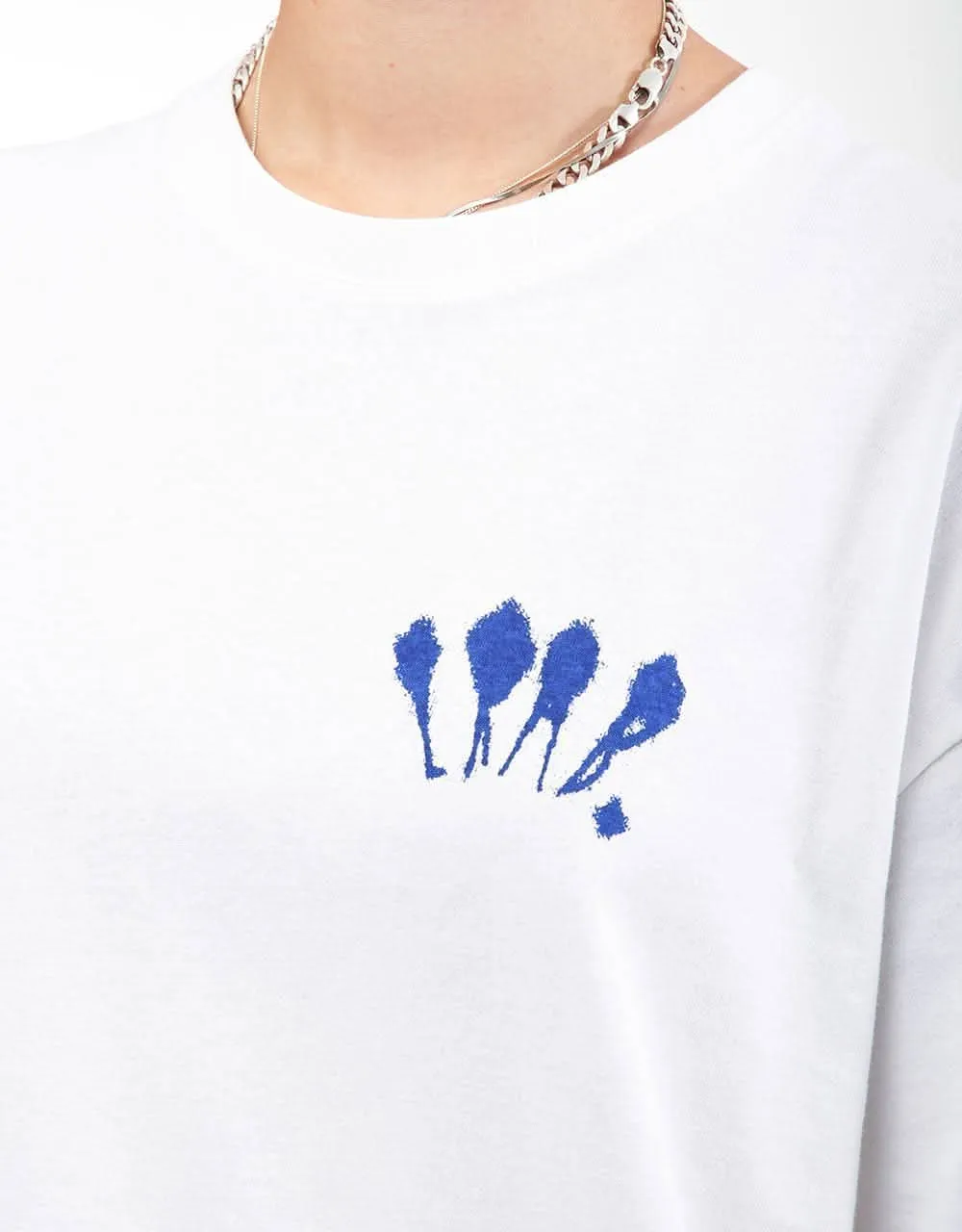 Last Resort AB BF Vanish T-Shirt - White/Blue