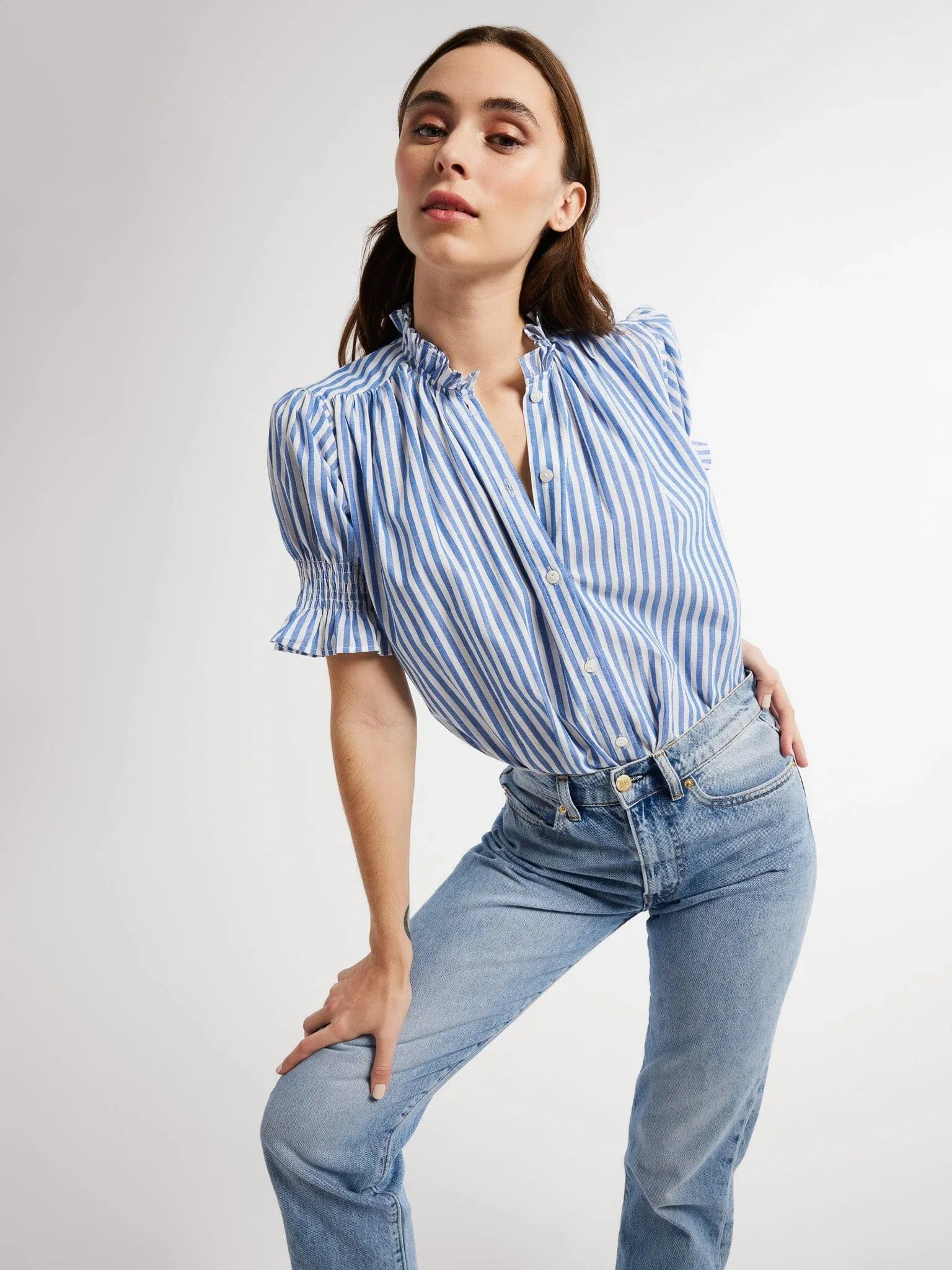 Marine Top - Monaco Stripe