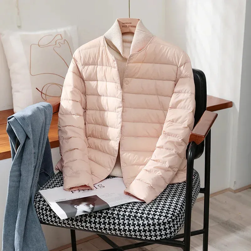 New Arrivals Women's Duck Down Puffer Jacket for Warmth