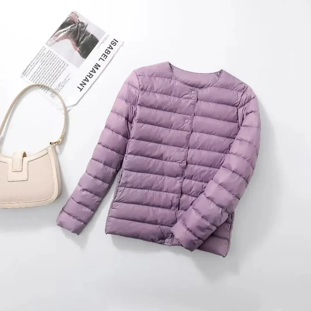 New Arrivals Women's Duck Down Puffer Jacket for Warmth