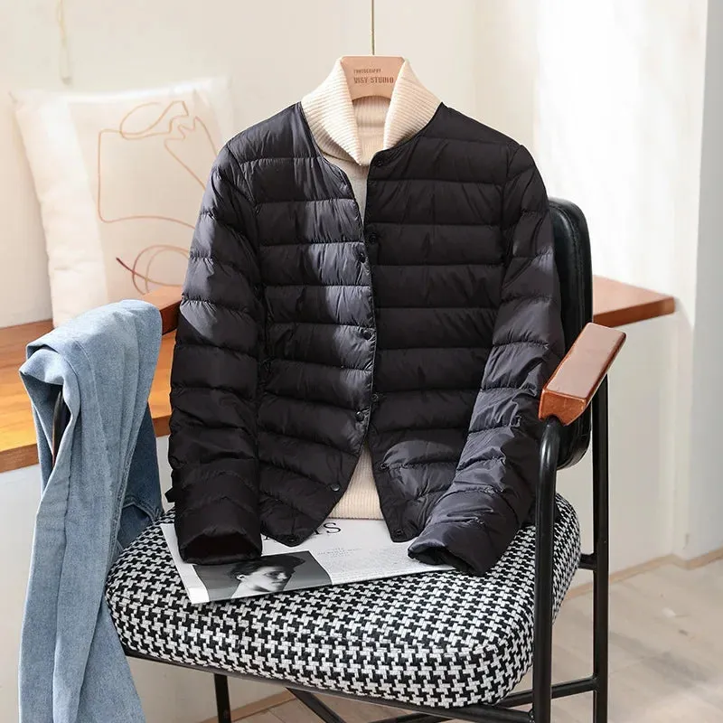 New Arrivals Women's Duck Down Puffer Jacket for Warmth