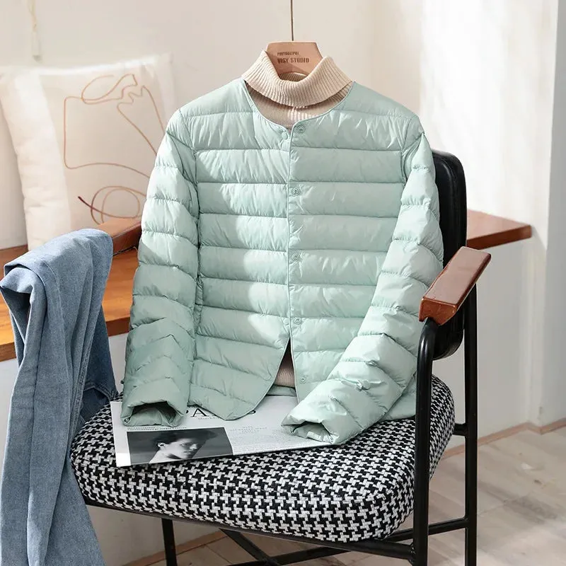 New Arrivals Women's Duck Down Puffer Jacket for Warmth
