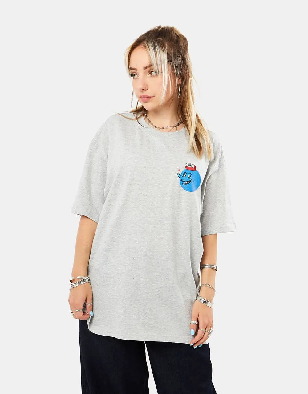 Nike SB Globe Guy T-Shirt - Grey Heather