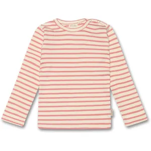 Petit Piao Sea Shell Pink Blouse Modal Striped