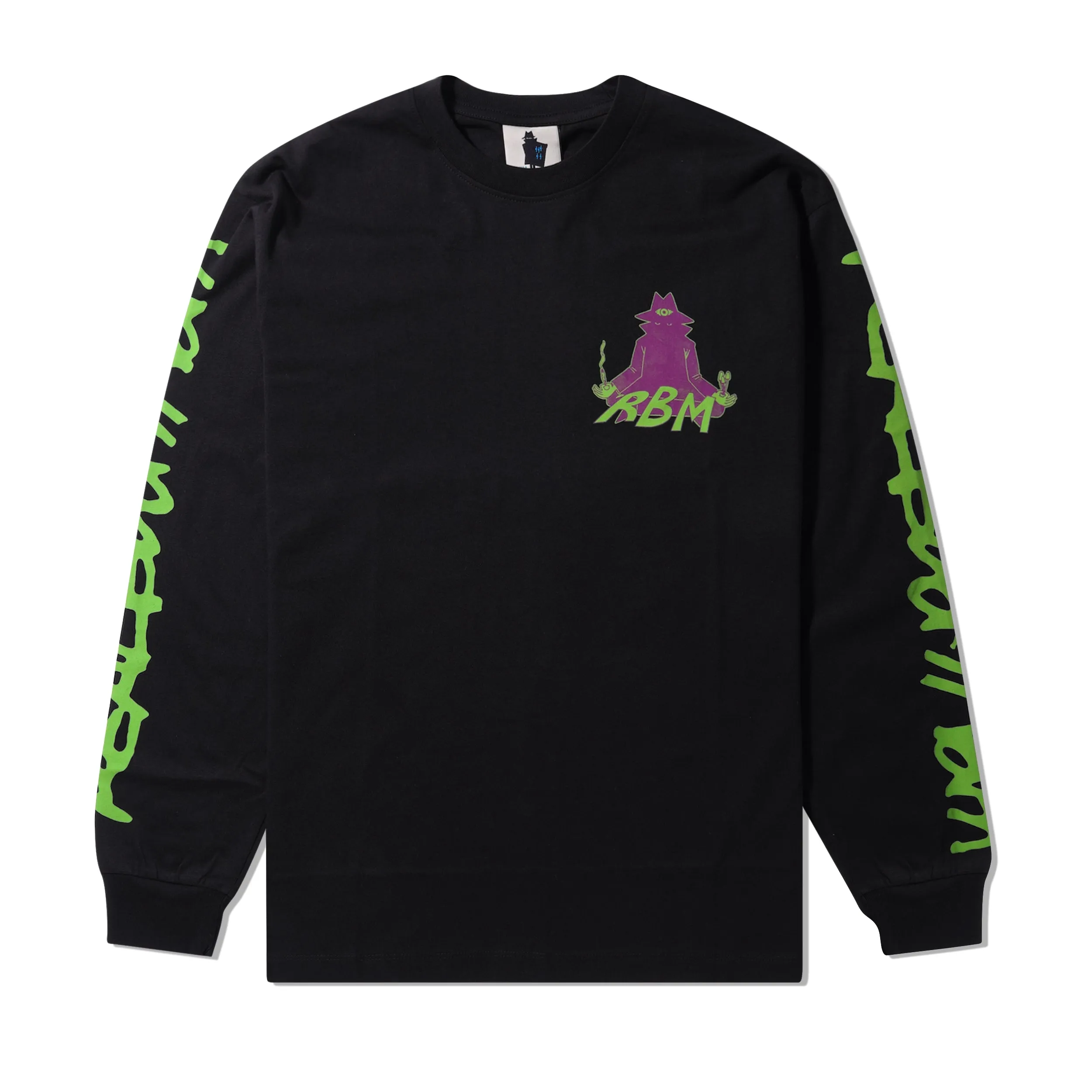 Piano Meditation L/S Tee, Black