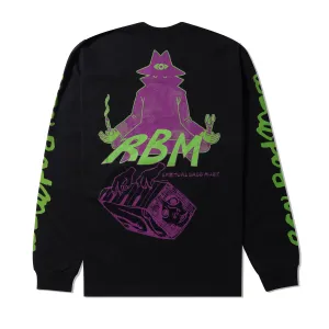 Piano Meditation L/S Tee, Black
