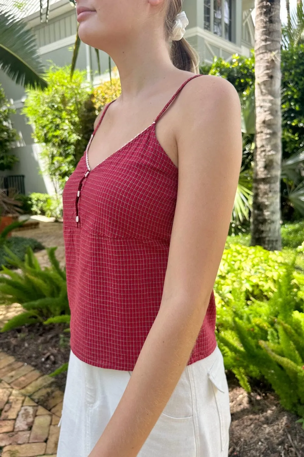 Plaid Tiffany Tank