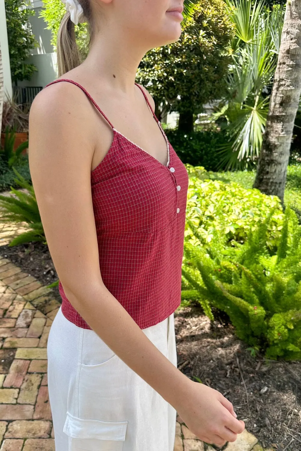 Plaid Tiffany Tank