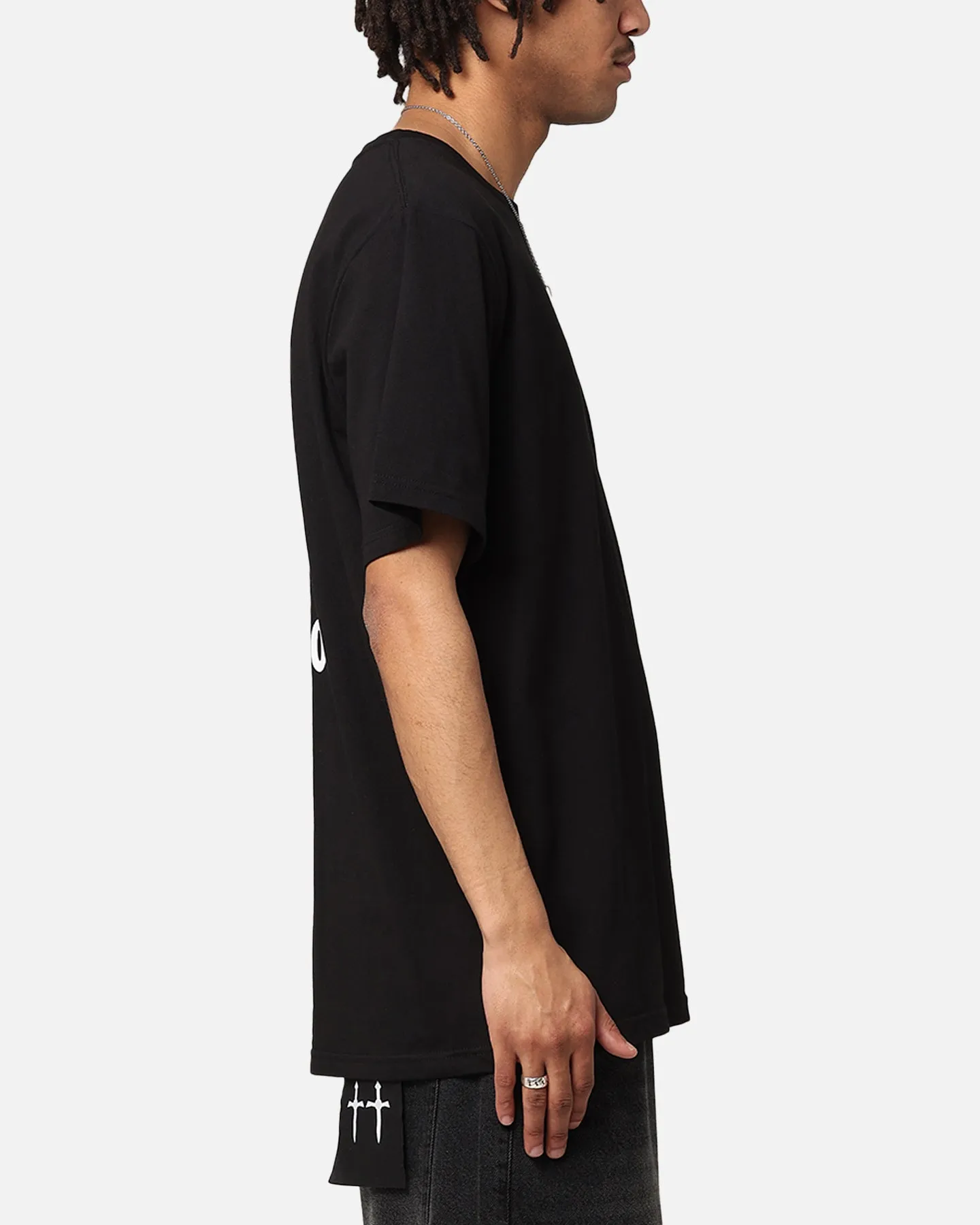 Playboy Bunny Lockup T-Shirt Black
