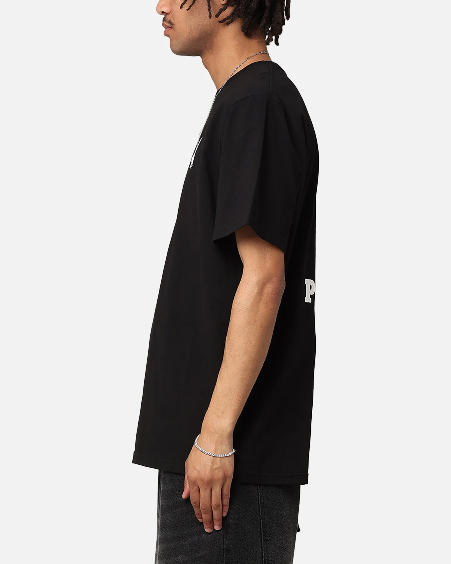 Playboy Bunny Lockup T-Shirt Black