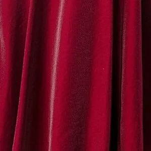 Plus Size Fitted Long V-Neck Satin Dress by Ladivine 7494C