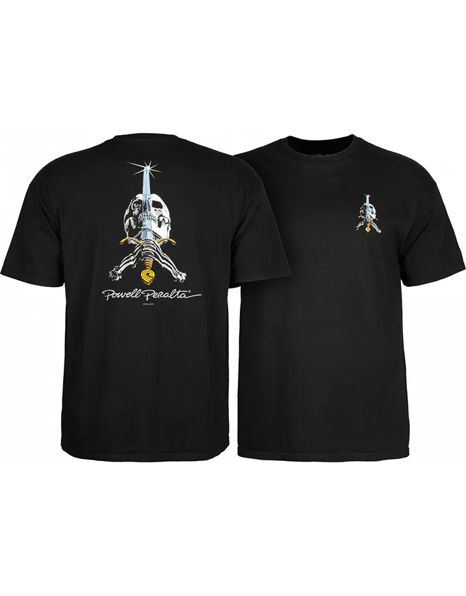 Powell Peralta Skull & Sword Tee | Black