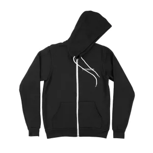 Premium Zip Hoodie - CMG white logo