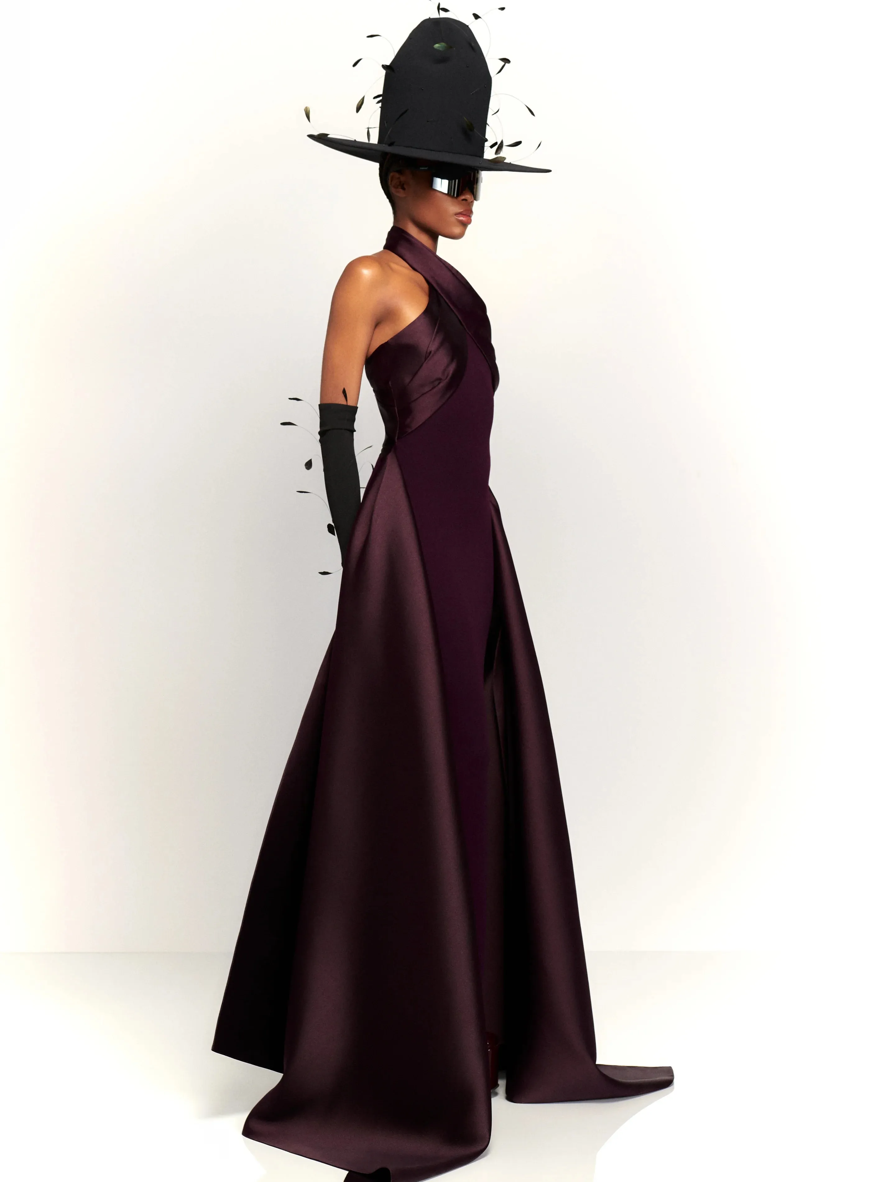 Rumi Maxi Dress in Plum