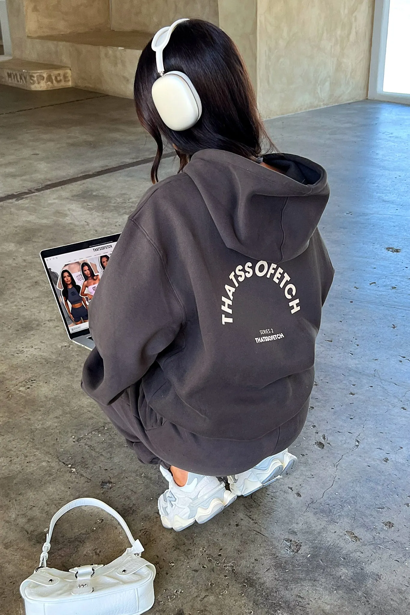 Series 2 Sweatpants - Charcoal / Beige