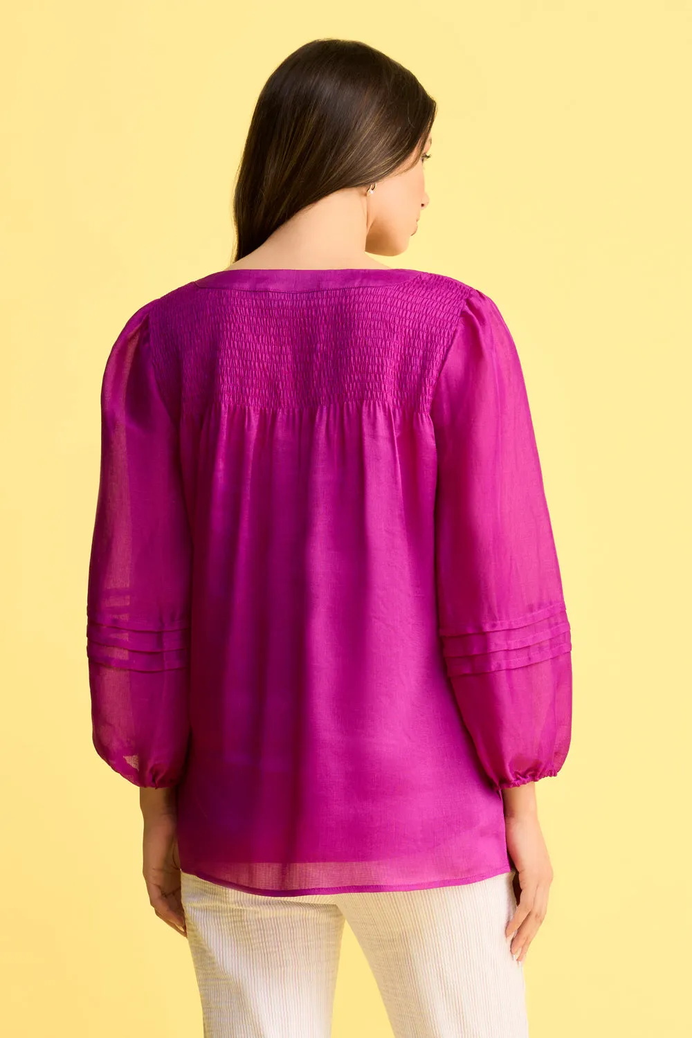 Shirred Swing Top