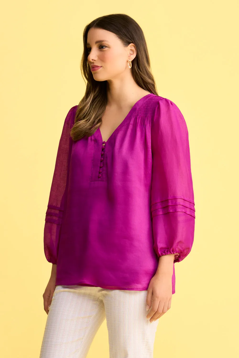 Shirred Swing Top