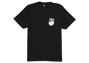 Stussy 8 Ball Pigment Dyed Tee Black
