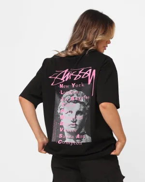 Stussy Women's Statue Relaxed T-Shirt Black